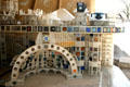 City of the future by Paolo Soleri at Cosanti. Paradise Valley, AZ.