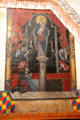 Mural of Virgin & Child at Mission San Xavier del Bac. Tucson, AZ.