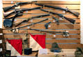 Collection of arms from U.S. Army chase of Poncho Villa at Arizona History Museum. Tucson, AZ.