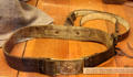 U.S. Army Cavalry saber belt at Fort Lowell Museum. Tucson, AZ.
