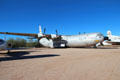Douglas Cargomaster C-133B transport at Pima Air & Space Museum. Tucson, AZ.