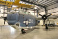 Nose of Consolidated Privateer PB4Y-2 long range patrol bomber at Pima Air & Space Museum. Tucson, AZ.