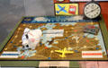 WWII Spot-a-plane board game at Pima Air Museum. Tucson, AZ.
