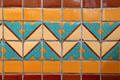 Fox Tucson Theater Art Deco ceramic tiles. Tucson, AZ.