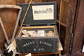 Strong box in museum of Wells Fargo Bank. Tucson, AZ.