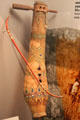 Apache native mescal-stalk fiddle & bow at Arizona State Museum. Tucson, AZ.