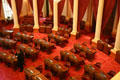 Floor of Senate chamber in California State Capitol. Sacramento, CA.