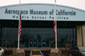 Aerospace Museum of California building. Sacramento, CA.