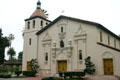 Santa Clara de Asis Mission on campus of University of Santa Clara. San Jose, CA.