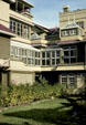 Winchester house courtyard. San Jose, CA.