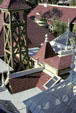Winchester house turrets & towers. San Jose, CA.