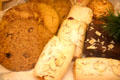 Danish cookies in bakery. Solvang, CA.