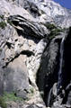 Two levels of Yosemite Falls. CA.