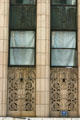 Window detail of 9th & Broadway Building. Los Angeles, CA.