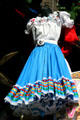 Mexican dress on Olvera Street. Los Angeles, CA.