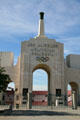 Memorial Coliseum in Exhibition Park site of the 1932 & 1984 Olympic Games. Los Angeles, CA
