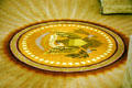 Oval office carpet at Reagan Museum. Simi Valley, CA.
