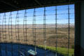 View of Simi Valley from Air Force One Pavilion at Reagan Museum. Simi Valley, CA.