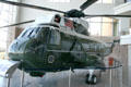 Marine One presidential helicopter at Reagan Museum. Simi Valley, CA.