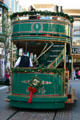 Replica antique streetcar at The Grove shopping center. Los Angeles, CA.