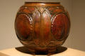 Copper urn by Frank Lloyd Wright at LACMA. Los Angeles, CA.