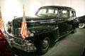 Lincoln limousine used by Presidents F.D. Roosevelt & Harry S. Truman at Petersen Automotive Museum. Los Angeles, CA.
