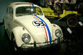 Volkswagen Beetle star of Herbie the Love Bug at Petersen Automotive Museum. Los Angeles, CA.