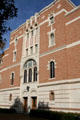 South facade of Doheny Memorial Library at USC. Los Angeles, CA.