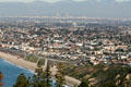 View of central Los Angeles over Redondo Beach from Rancho Palos Verdes. Rancho Palos Verdes, CA.