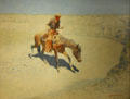 Frederic Remington painting at Autry National Center.