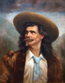 Portrait of Captain Jack Crawford by W.B. Vernam at Autry National Center. Los Angeles, CA.