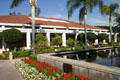 Nixon Library building & garden. Yorba Linda, CA