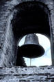 Church bell in wall of Mission San Juan Capistrano. Capistrano, CA.