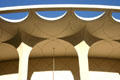 Beckman Auditorium design details at Cal Tech. Pasadena, CA