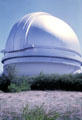 Mount Palomar astronomical observatory dome houses 200 inch reflector telescope east of San Diego. CA