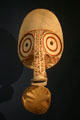 Ritual mask from New Britain Island of Papua New Guinea at Mingei Museum. San Diego, CA