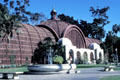 Botanical building largest wood lath building in the world when it opened in Balboa Park. San Diego, CA.