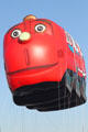 Red cartoon locomotive balloon at Balloon Parade. San Diego, CA.