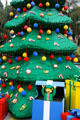 Lego Christmas tree at Legoland California. Carlsbad, CA.