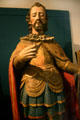 Sculpture of St Louis IX King of France after whom mission San Luis Rey de Francia is named. Oceanside, CA.