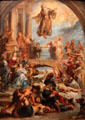 Miracles of St. Francis of Paola painting by Peter Paul Rubens at J. Paul Getty Museum Center. Malibu, CA.