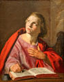 St John the Evangelist painting by Frans Hals at J. Paul Getty Museum Center. Malibu, CA.