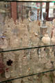 Collection of American & foreign glass perfume bottles at Historical Glass Museum. Redlands, CA.