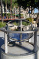 Sundial by Imre Kalincsak in library park. Riverside, CA.