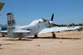 Navy prop plane at March Field Air Museum. Riverside, CA.