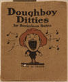 "Doughboy Ditties" songbook by Brainless Bates about World War I at March Field Air Museum. Riverside, CA.