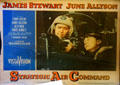 Strategic Air Command movie poster features James Stewart at March Field Air Museum. Riverside, CA.