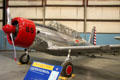 Vultee BT-13A Valiant trainer at March Field Air Museum. Riverside, CA.