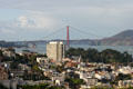 Golden Gate, Ghiradelli Square & Marina District from Coit Tower. San Francisco, CA.