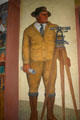 Surveyor mural by Clifford Wight in Coit Tower. San Francisco, CA.